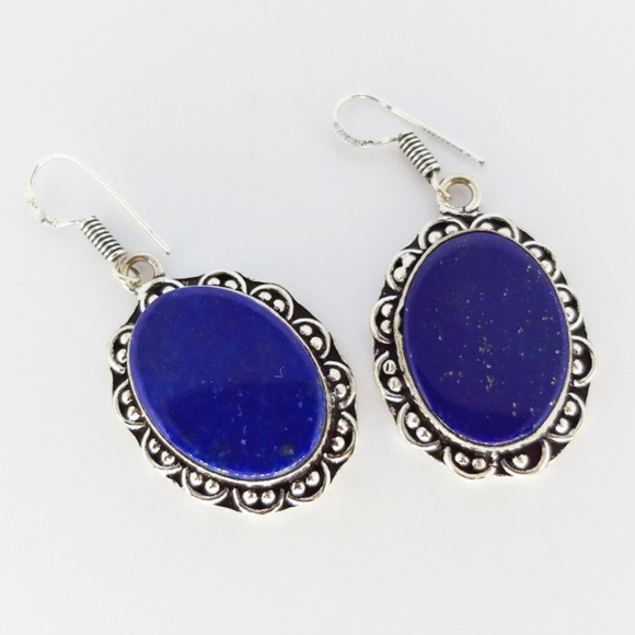 Jewelry - LAPIS LAZULI EARRINGS - Sterling Silver Jewelry Jewelry - LAPIS LAZULI EARRINGS - Sterling Silver Jewelry